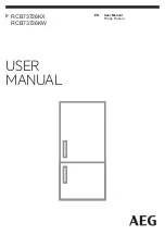 AEG RCB73726KW User Manual preview