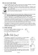 Preview for 6 page of AEG RCB74011NX User Manual