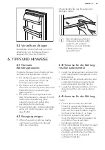 Preview for 53 page of AEG RDB72321AX User Manual