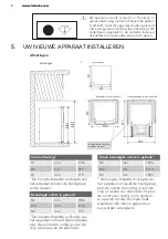 Preview for 8 page of AEG RMB76311NX User Manual