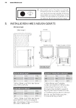 Preview for 78 page of AEG RMB76311NX User Manual