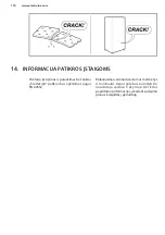 Preview for 118 page of AEG RMB76311NX User Manual