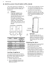 Preview for 8 page of AEG RMB954F9VX User Manual