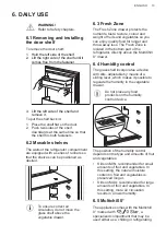 Preview for 13 page of AEG RXB659E6NU User Manual