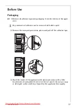 Preview for 9 page of AEG S 76322 KG Operating Instructions Manual