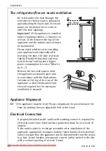 Preview for 12 page of AEG S 76322 KG Operating Instructions Manual