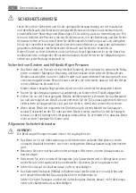 Preview for 4 page of AEG S41600TSW0 User Manual