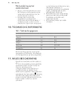 Preview for 14 page of AEG S41600TSW1 User Manual