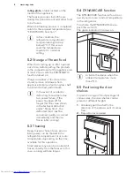 Preview for 8 page of AEG S53520CTW2 User Manual