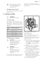 Preview for 11 page of AEG S53920CTWF User Manual