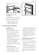 Preview for 49 page of AEG S71500TSW2 User Manual