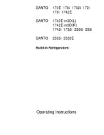 AEG SANTO 1702i Operating Instructions Manual preview