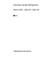 Preview for 1 page of AEG Santo 2332 i Operating Instructions Manual