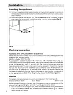 Preview for 8 page of AEG SANTO 3230KG Operating Instructions Manual