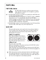 Preview for 20 page of AEG SANTO 3675-6 KA Operating Instructions Manual