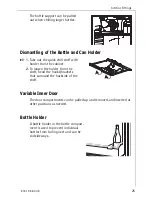 Preview for 25 page of AEG SANTO 3675-6 KA Operating Instructions Manual