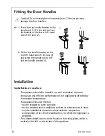 Предварительный просмотр 10 страницы AEG SANTO 4085-8 KG Operating Instructions Manual