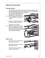 Предварительный просмотр 29 страницы AEG SANTO 4085-8 KG Operating Instructions Manual