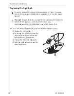 Preview for 38 page of AEG SANTO 70322 KG Operating Instructions Manual