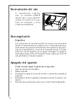 Предварительный просмотр 16 страницы AEG SANTO 70338 WK User Manual