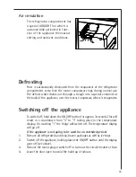 Preview for 35 page of AEG SANTO 70338 WK User Manual