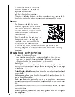 Preview for 62 page of AEG SANTO 70342-8 KG Operating Instructions Manual