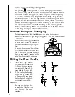 Preview for 6 page of AEG SANTO 70348 KG Operating Instructions Manual