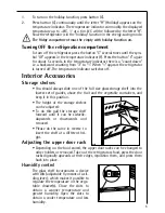 Preview for 9 page of AEG SANTO 70348 KG Operating Instructions Manual