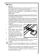 Preview for 23 page of AEG SANTO 80318-5 KG User Manual