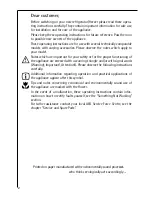 Preview for 2 page of AEG SANTO C 7 14 40-4i Operating And Installation Instructions