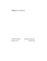 Preview for 1 page of AEG SANTO C 7 18 40-4I User Manual