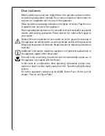 Preview for 2 page of AEG SANTO C 8 18 43-4I Operating And Installation Instructions