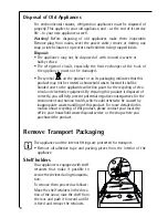 Preview for 6 page of AEG SANTO C 8 18 43-4I Operating And Installation Instructions