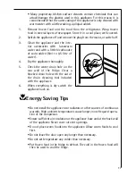 Preview for 17 page of AEG SANTO C 8 18 43-4I Operating And Installation Instructions