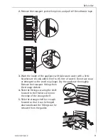 Preview for 9 page of AEG SANTO Compact Refrigerator Freezer Operating Instructions Manual