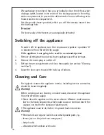 Preview for 12 page of AEG SANTO K 8 18 40 i Operating And Installation Instructions