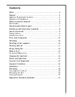 Preview for 3 page of AEG SANTO K 9 18 00-4 i Operating And Installation Instructions