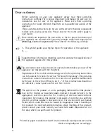 Preview for 2 page of AEG SANTO S 60170 TK3 Operating Instructions Manual