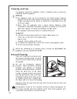 Preview for 18 page of AEG SANTO S 60170 TK3 Operating Instructions Manual