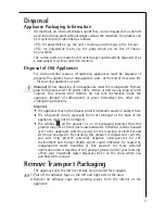 Preview for 7 page of AEG SANTO S 70178 TK3 Operating Instructions Manual