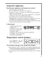 Preview for 13 page of AEG SANTO S 70178 TK3 Operating Instructions Manual