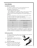 Preview for 7 page of AEG SANTO U 86040 i Operating And Installation Instructions