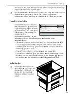 Preview for 19 page of AEG SANTO Operating Instructions Manual