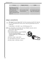 Preview for 26 page of AEG SANTO Operating Instructions Manual