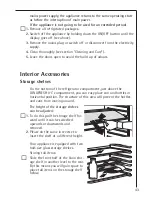 Preview for 43 page of AEG SANTO Operating Instructions Manual