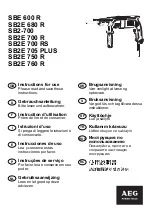 Preview for 1 page of AEG SB2-700 Instructions For Use Manual