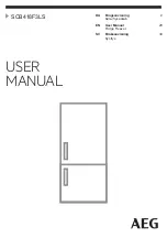 Preview for 1 page of AEG SCB418F3LS User Manual