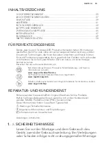 Preview for 35 page of AEG SCB61811TS User Manual