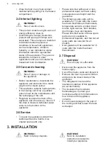 Preview for 6 page of AEG SCB618F3LS User Manual