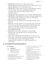 Preview for 39 page of AEG SCE72716TM User Manual